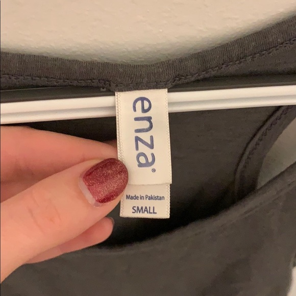 Dark gray volleyball tank - Picture 3 of 4